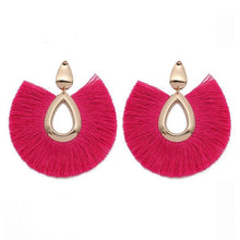 Load image into Gallery viewer, High Fashion Tassel Earrings