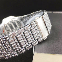 Load image into Gallery viewer, Diamond Quartz Stainless Steel Watch