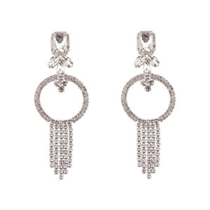 Women's Shiny Fringed Earrings