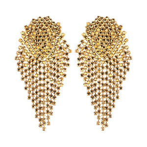 Women's Shiny Fringed Earrings