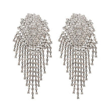 Load image into Gallery viewer, Women&#39;s Shiny Fringed Earrings