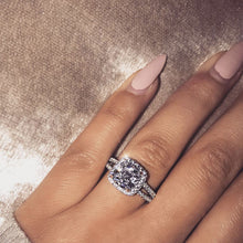 Load image into Gallery viewer, Luxury Zircon Engagement Ring