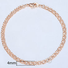 Load image into Gallery viewer, Men&#39;s Fox Tail Gold Link Bracelet