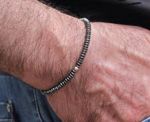 Load image into Gallery viewer, Men&#39;s Slim Beaded Luxury Bracelet