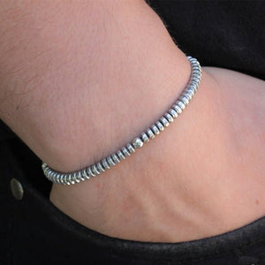 Men's Slim Beaded Luxury Bracelet