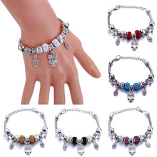 Load image into Gallery viewer, Women&#39;s Owl Shaped Charm Bracelet