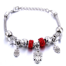 Load image into Gallery viewer, Women&#39;s Owl Shaped Charm Bracelet