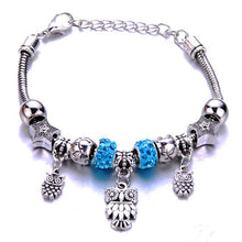 Load image into Gallery viewer, Women&#39;s Owl Shaped Charm Bracelet