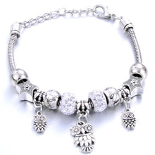 Load image into Gallery viewer, Women&#39;s Owl Shaped Charm Bracelet