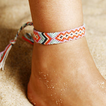 Load image into Gallery viewer, Women&#39;s Colorful Handmade String Anklet