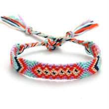 Load image into Gallery viewer, Women&#39;s Colorful Handmade String Anklet