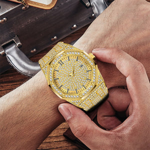 Men's 18K Gold Luxury Watch