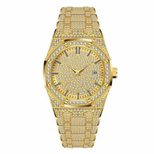 Load image into Gallery viewer, Men&#39;s 18K Gold Luxury Watch