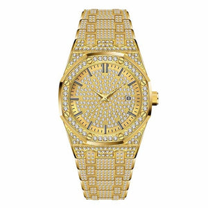 Men's 18K Gold Luxury Watch