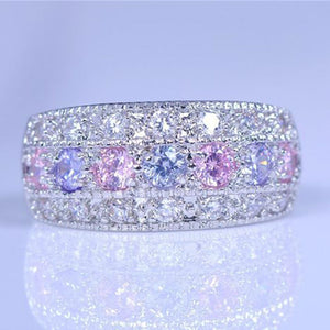 Women's Cubic Sparkle Fashion Ring