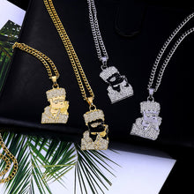 Load image into Gallery viewer, Iced Out Bart Hip Hop Chain