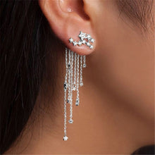 Load image into Gallery viewer, Stylish Star Tassel Earrings