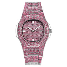 Load image into Gallery viewer, Diamond Quartz Stainless Steel Watch