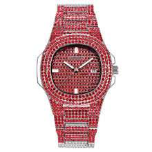 Load image into Gallery viewer, Diamond Quartz Stainless Steel Watch