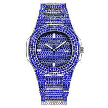 Load image into Gallery viewer, Diamond Quartz Stainless Steel Watch