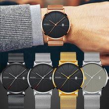 Load image into Gallery viewer, Men&#39;s Circular Quartz Leisure Watch