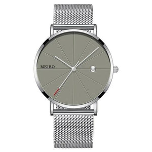 Men's Circular Quartz Leisure Watch