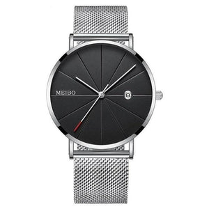 Men's Circular Quartz Leisure Watch