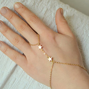 Women's Gold Multi-Layer Fashion Bracelet